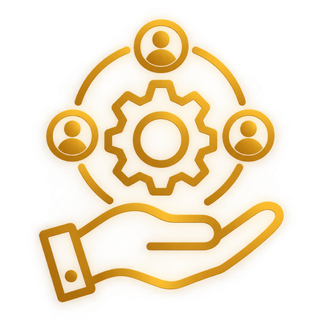 Golden Support Network Icon 1024x1024